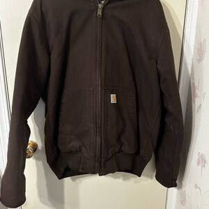 Carhartt Chocolate Brown Military Jacket